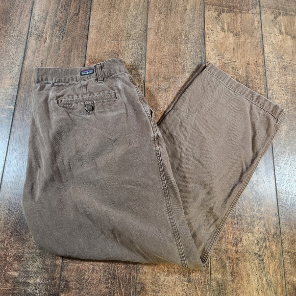 Patagonia VTG Y2K 2000 Organic Cotton Duck Canvas Chino Slacks Pants Men's 38x29 - Picture 2 of 10